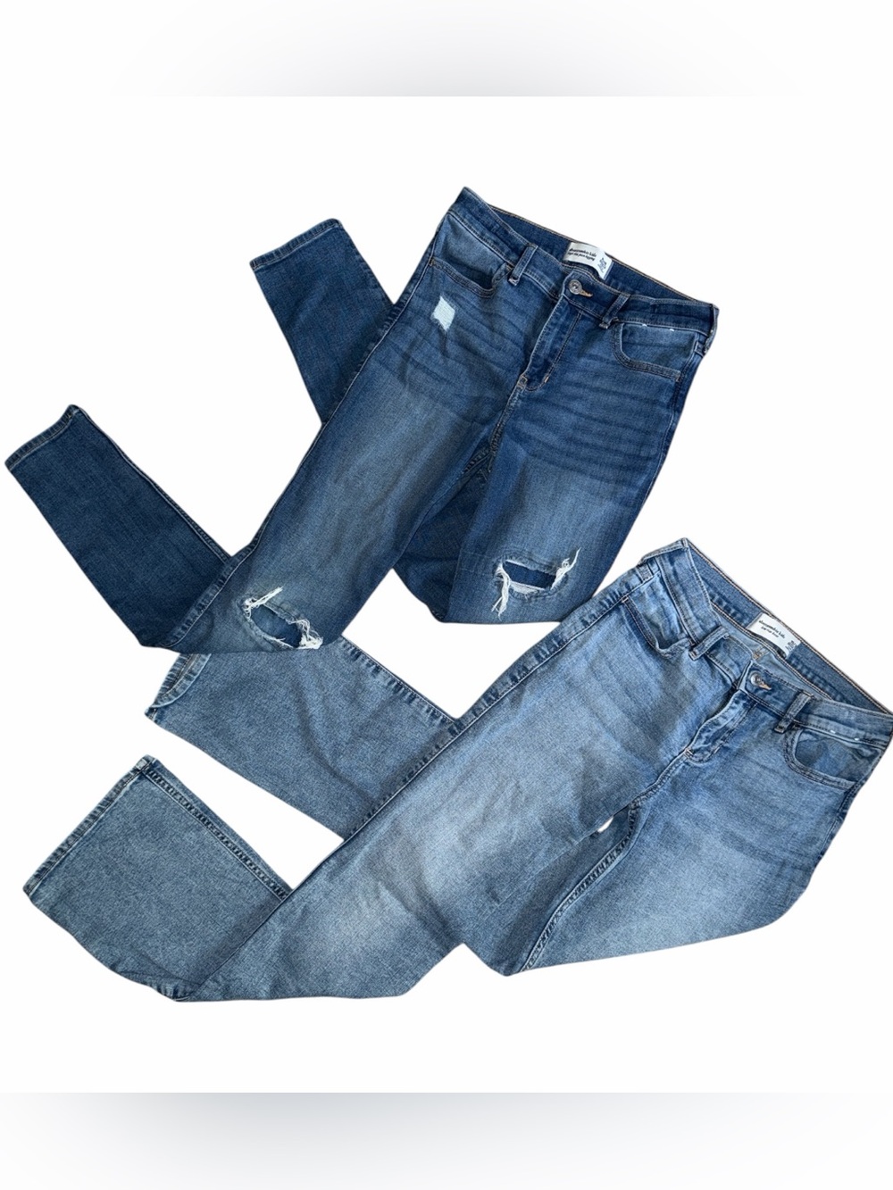 Abercrombie Kids Jeans Bundle High Rise Jean Legging Low Rise Boot Girls 15/16